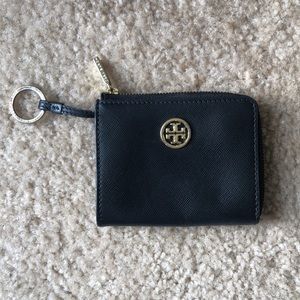 Tory Burch Robinson Zip Coin/Key Case